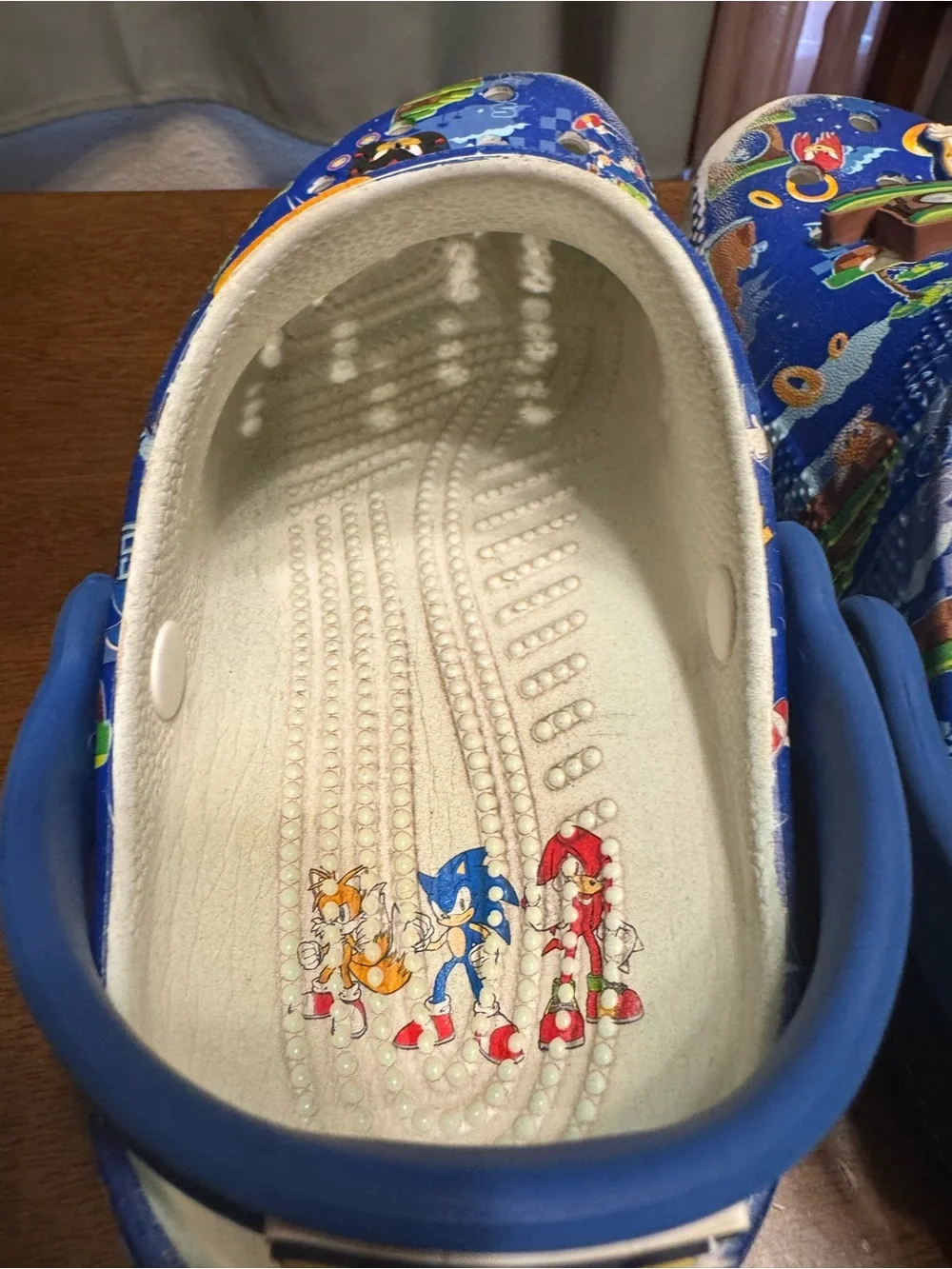 Sonic the Hedgehog Kids Blue Crocs